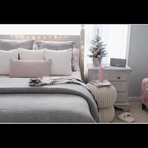 West Elm Linen Duvet and Shams